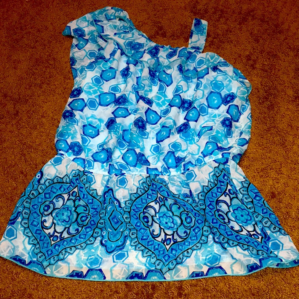IZ Byer top Girls size XL stylish blouse EUC